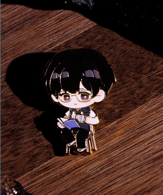 

Металлический значок Фу Шань Хай