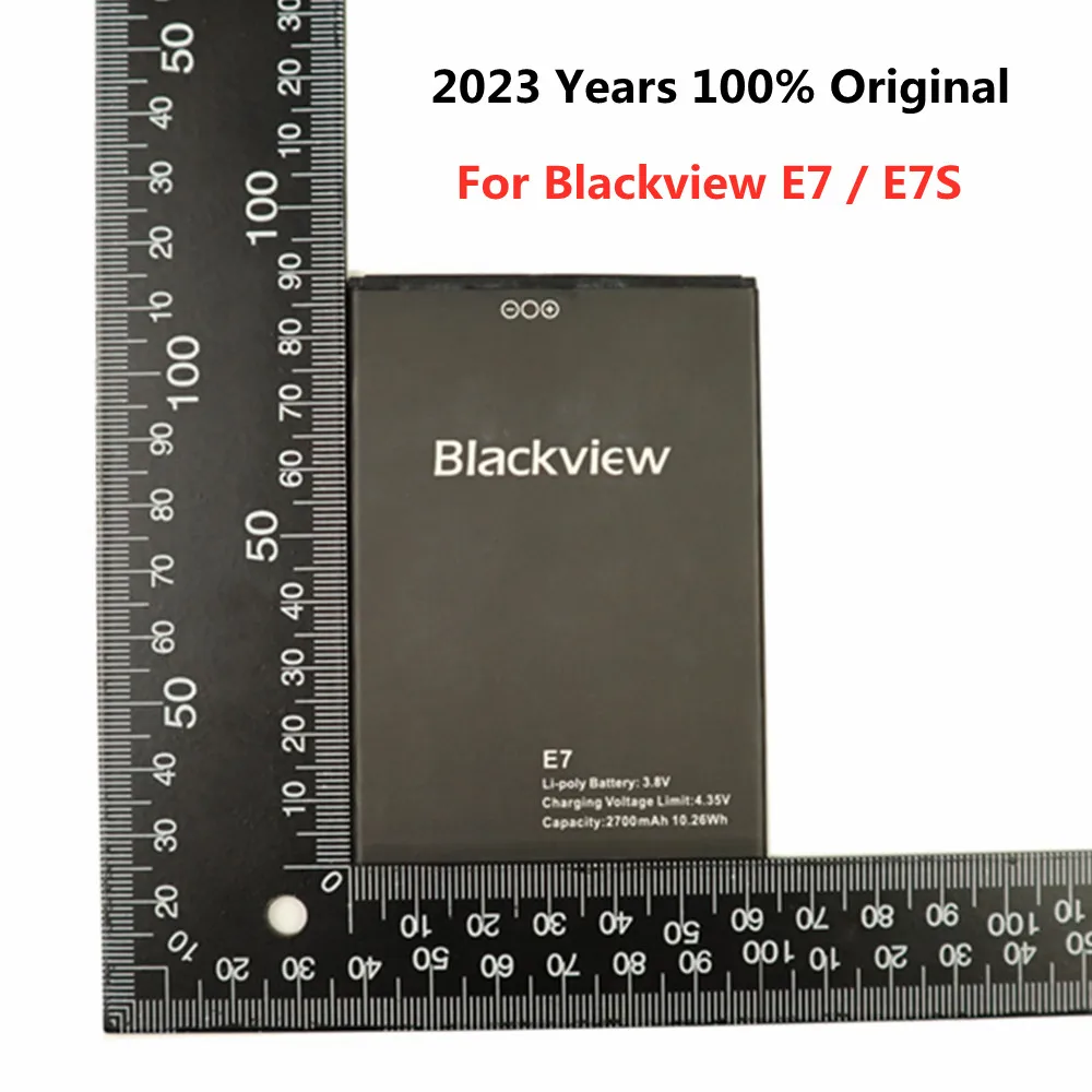 2023 оригинальный запасной литий-ионный аккумулятор для Blackview E7 E7S 2700 мАч, запасные аксессуары, аккумуляторы для Blackview E7 E7S