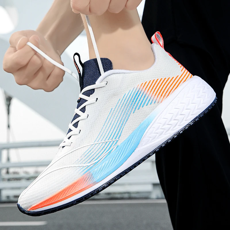 

Sneakers for Men 2023 Summer Breathable Male Casual Running Shoes Brand Designer Original Fashion Footwear for Man Free Shipping