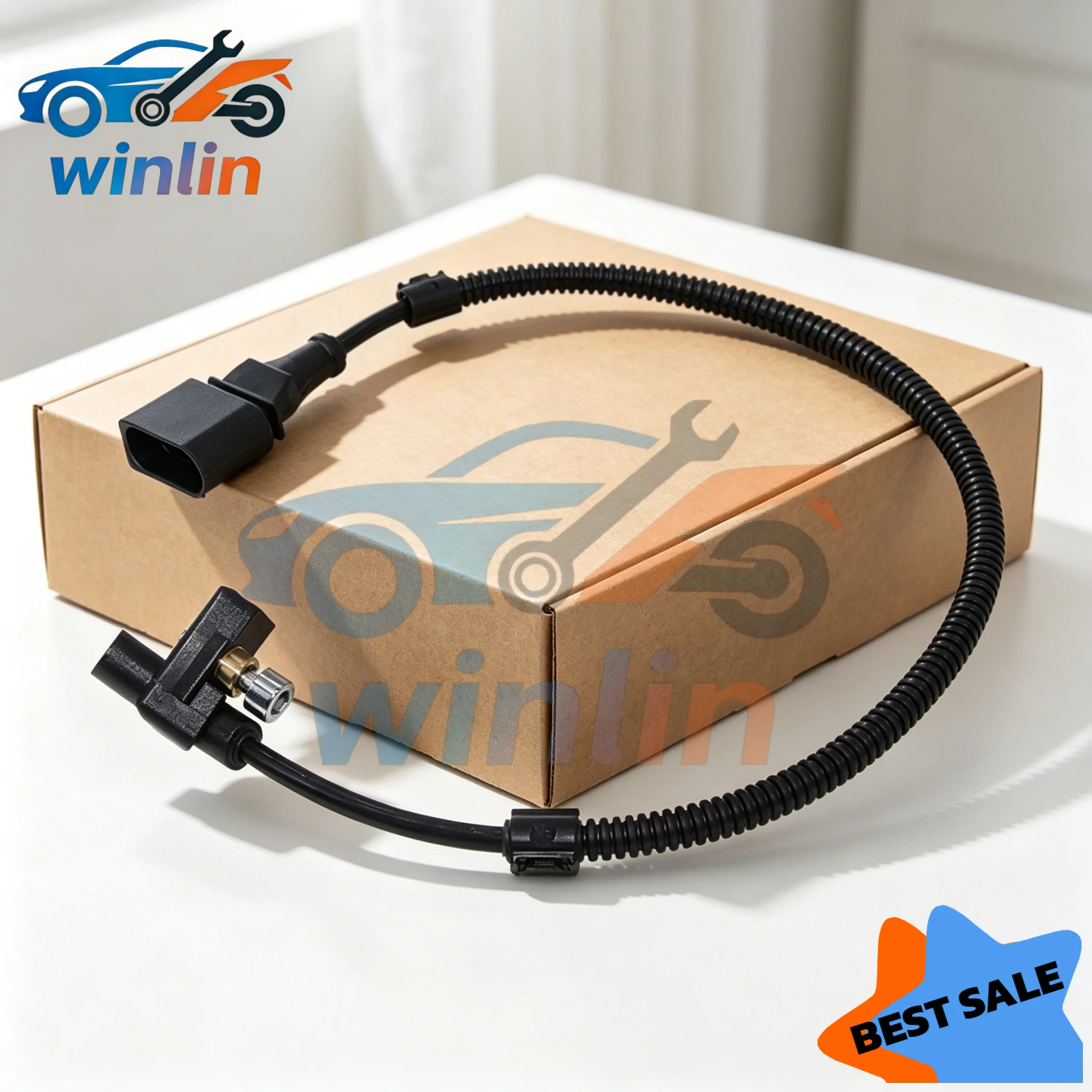 Фото Датчик CKP 030957147S для VW Golf, Polo, Caddy, Seat Arosa 030957147G, новый №5