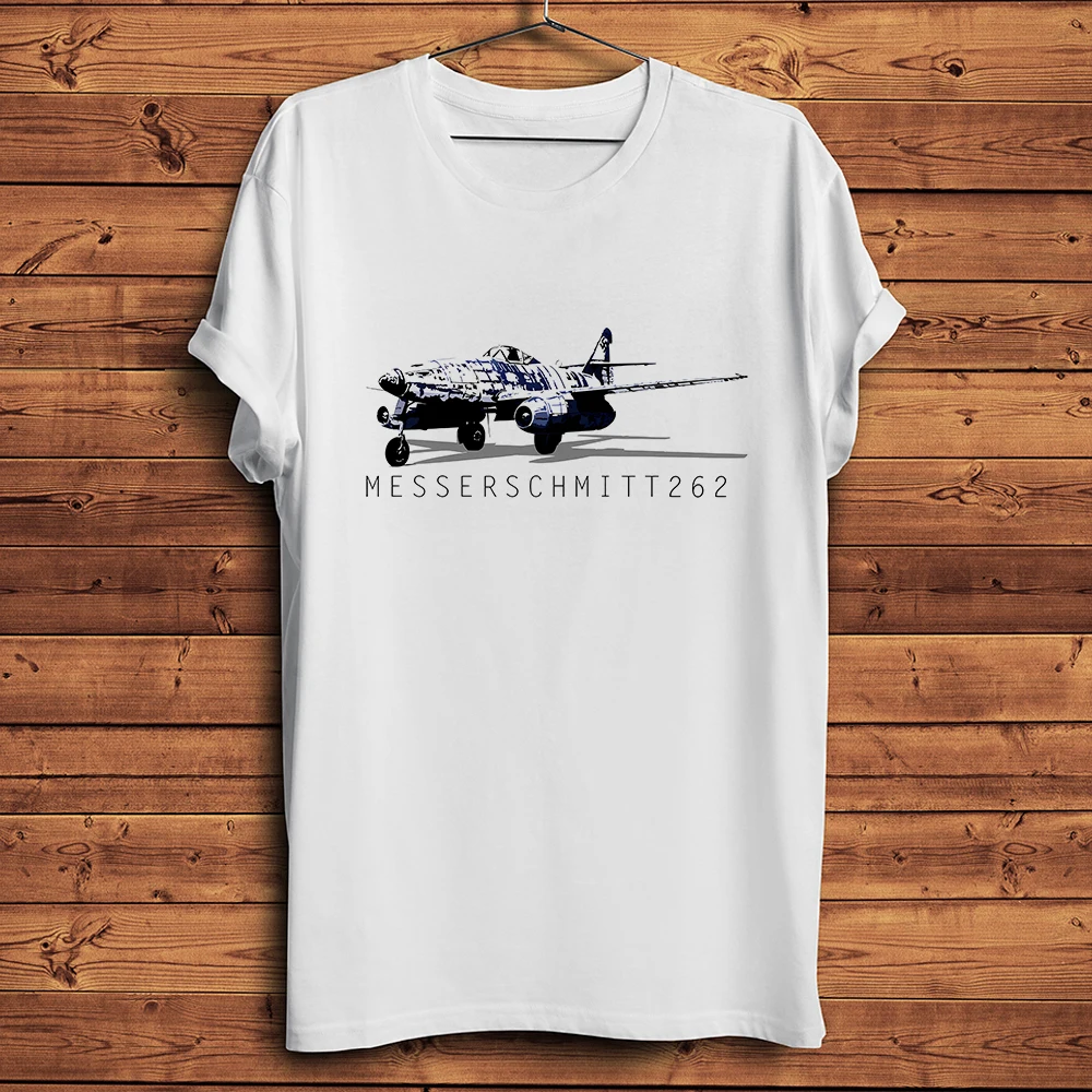 WW2 Messerschmitt Me-262 Schwalbe Battleplan винтажная мужская футболка белая повседневная с