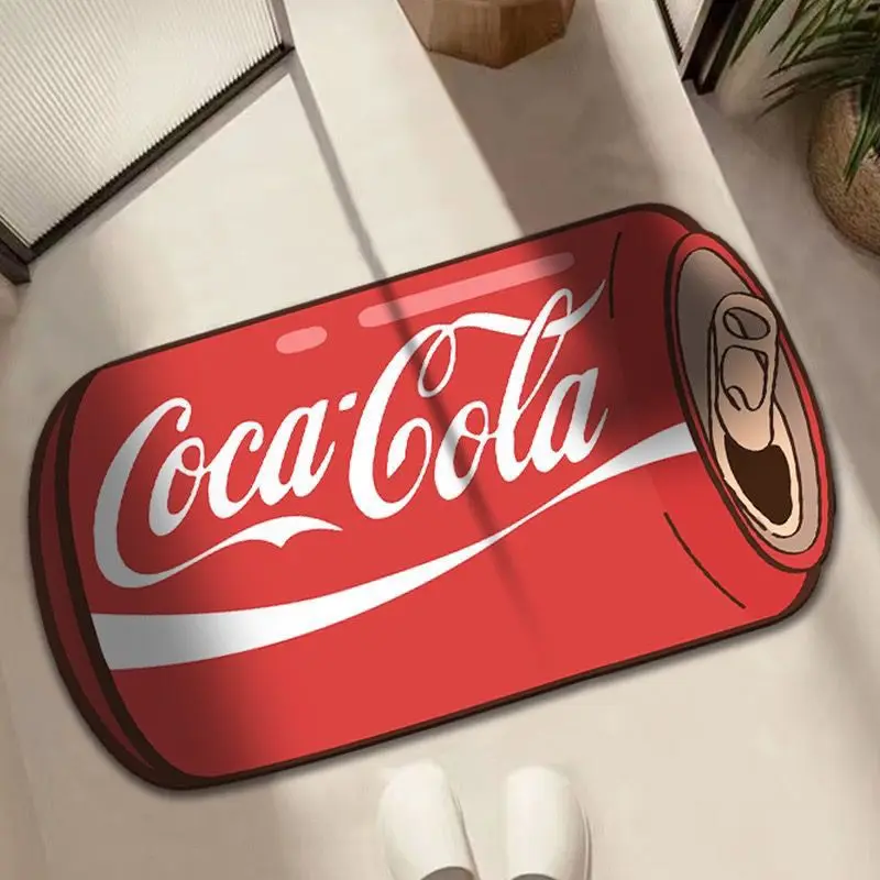 

NEW Cute Cartoon Style Round Absorbent And Non-Slip Simple Decorative Bedroom Carpets Ins Bedside Rugs Cartoon Children Room Rug