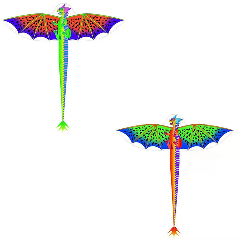

1pcs Kids Cute 3D Dinosaur Butterfly Kite Flying Game Outdoor Sport Playing Toy Garden Cloth Toys Gift With 100cm/160cm Line