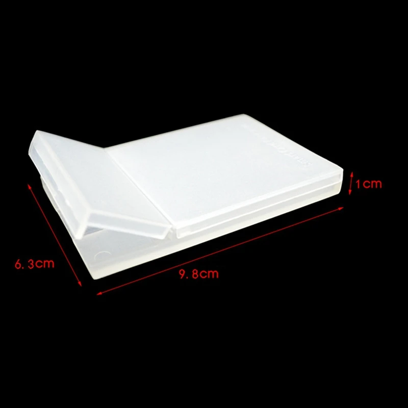 Пластиковый Карманный Кошелек для карт из 9 предметов тонкий прозрачный кошелек