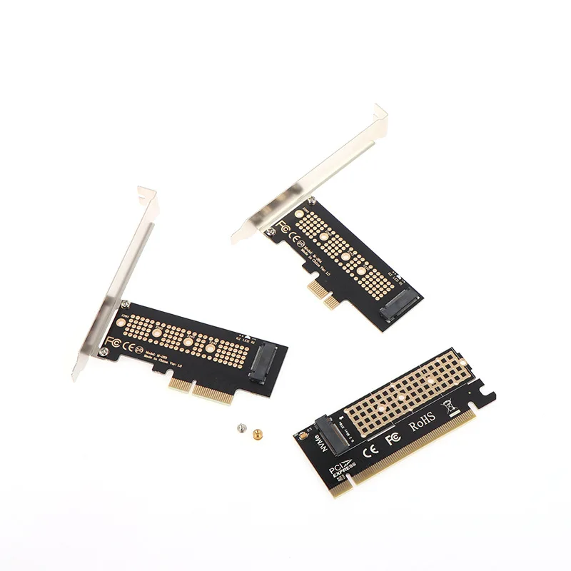 

1 шт., адаптер NVMe PCIe M.2 NGFF SSD для PCI-E X1, карта адаптера PCI-E M.2 с кронштейном для размера 2230-2280 SSD M2 Pcie адаптер