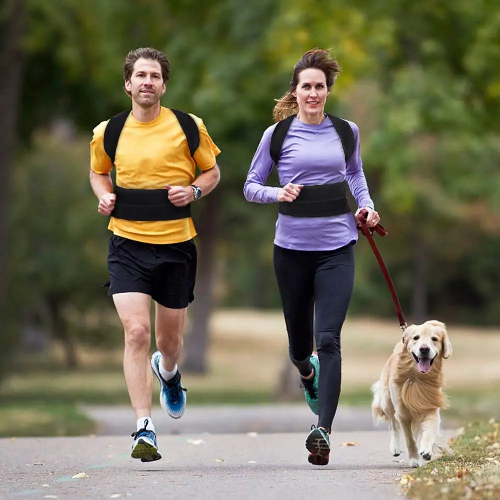 Корректор осанки для мужчин и женщин бандаж спины полная поддержка регулируемый