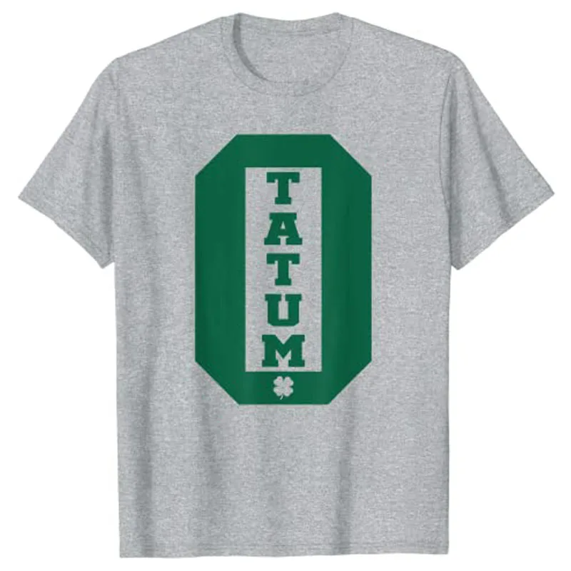 Спортивный Топ Tatum С Принтом Idea Короткими Рукавами Рубашка Для Баскетбольных