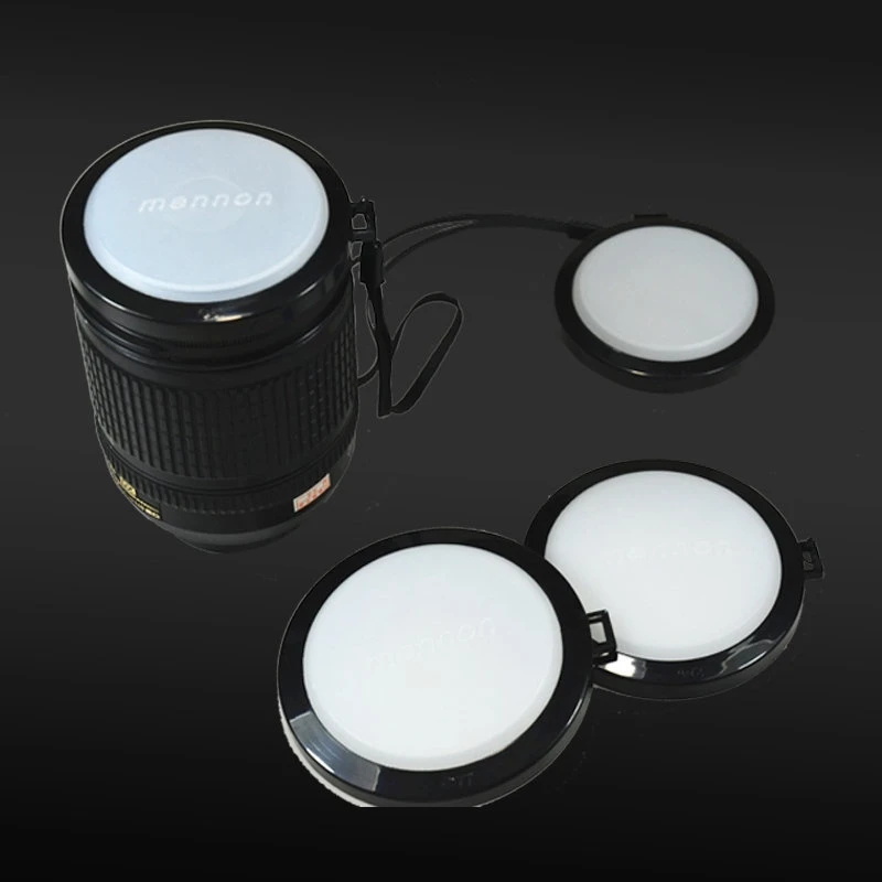 Колпачок объектива Vely WB White Balance 49/52/55/58/62/67/72/77/82 мм универсальный пластик для камер