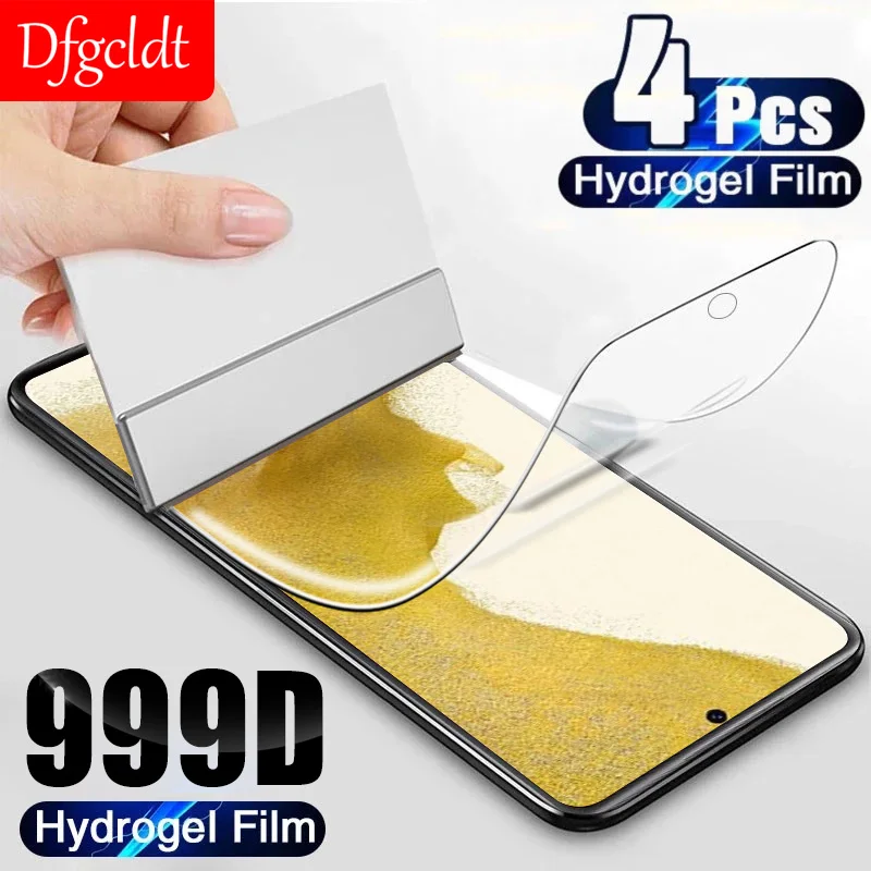 

4Pcs Hydrogel Film Screen Protector For Samsung Galaxy S21 FE A22 A31 A21S A10 A20 A30 A40 A50 A70 A51 A71 M21 M31 Not Glass