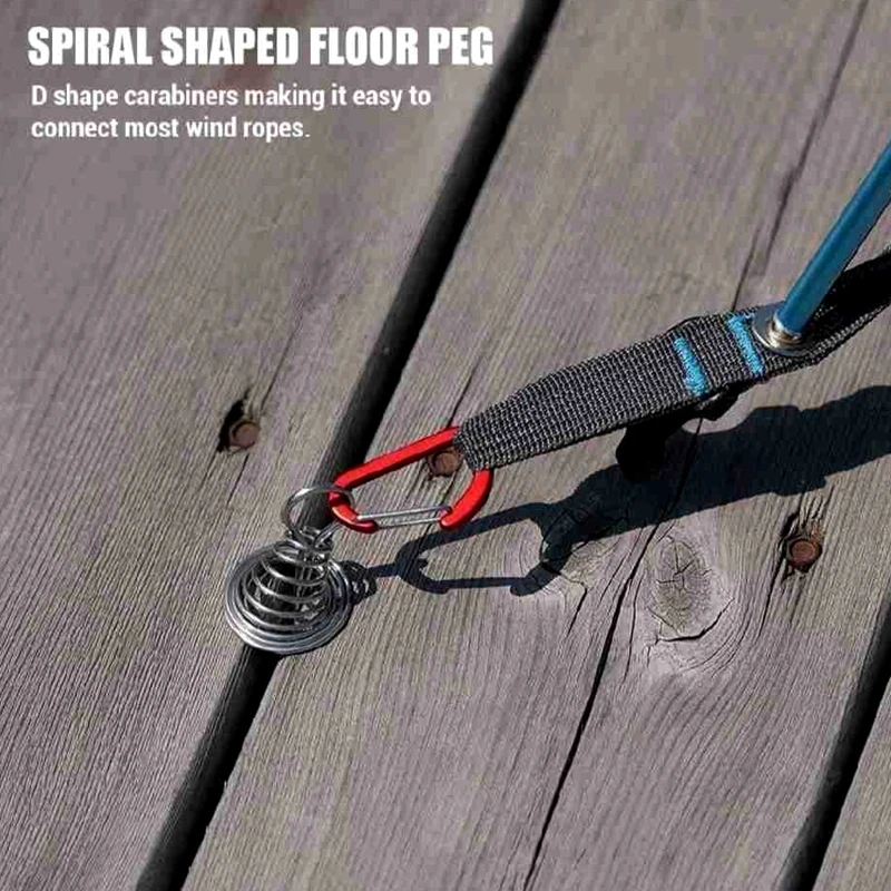 10 шт./набор аксессуары для палатки из нержавеющей стали |