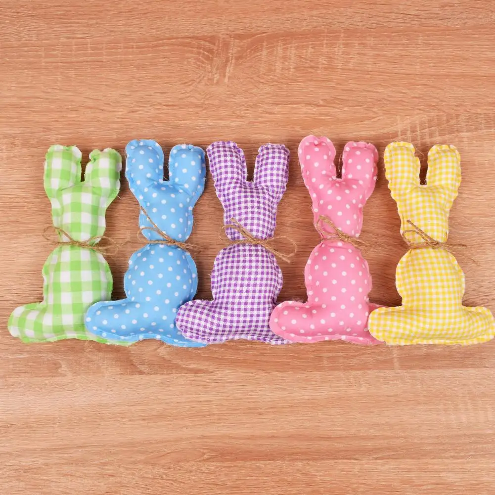 

Ткань привлекательный легкий кролик орнамент износостойкая Кукла Кролик мягкий на ощупь Вечерние