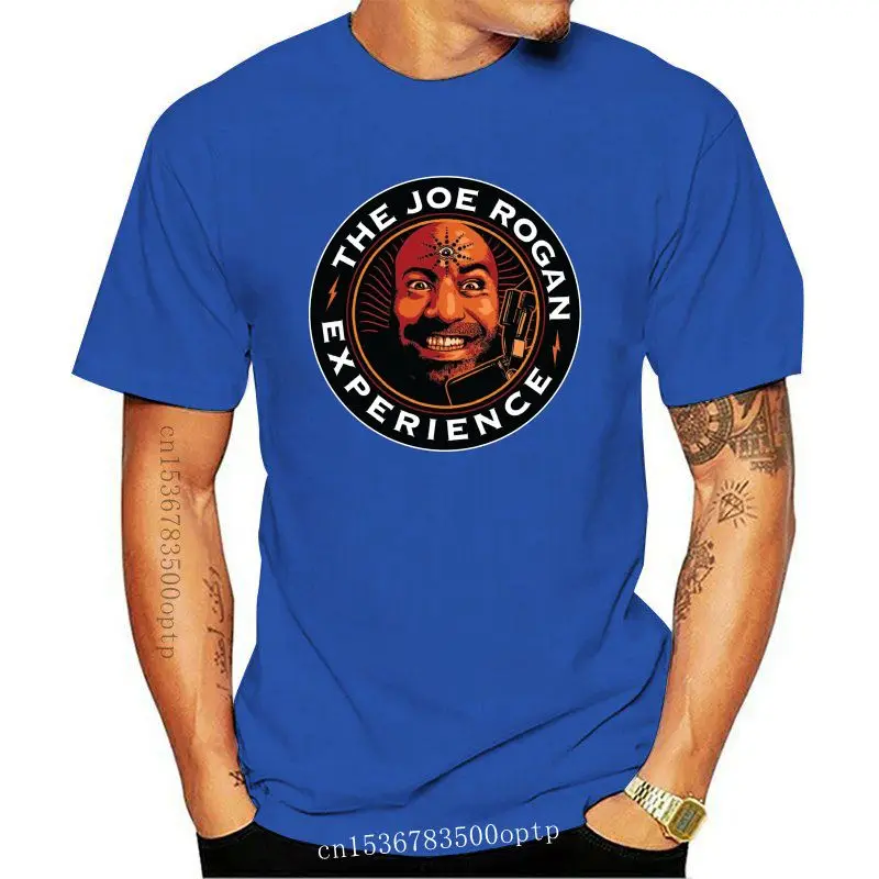 

Joe Rogan-camiseta personalizada para hombre, de talla de algodón camiseta negra S-2XL, a la moda, 2021, 2021est, gran oferta, S