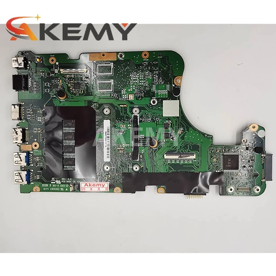 Материнская плата Akemy для ноутбука ASUS X555LA X555LAB X555LD REV: 3 6 с процессором i3-5020 4 Гб ОЗУ
