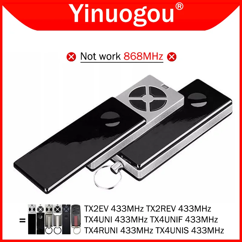 LiftMaster TX4UNI TX4UNIF TX4RUNI TX4UNIS TX2EV TX2REV Пульт дистанционного управления гаражными