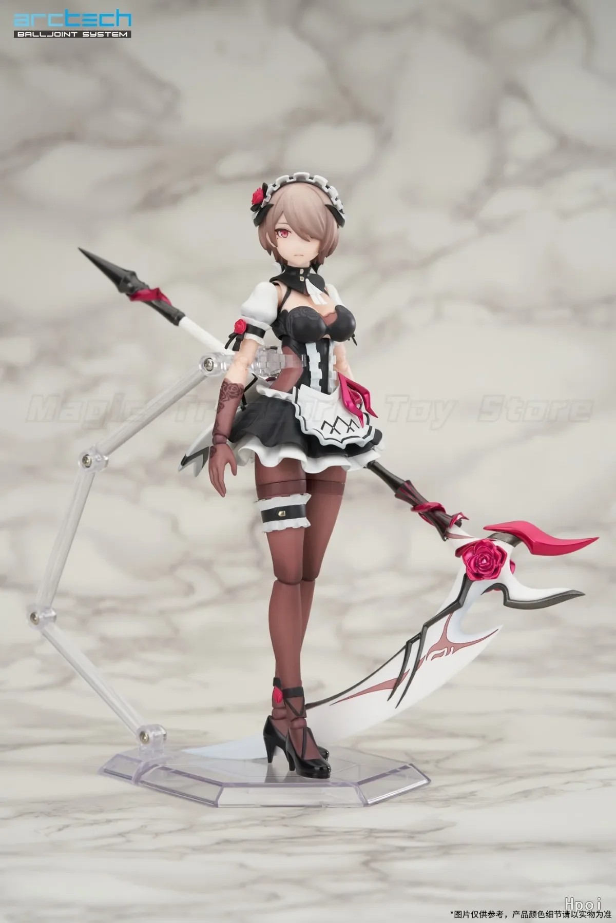 Фото В наличии: Оригинальная фигурка APEX-TOYS ARCTECH Honkai Impact 3 Rita Rossweisse Umbral Rose 1/8, игрушка-подарок №2