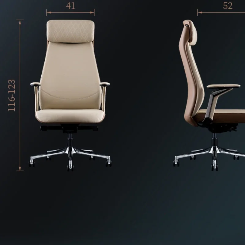 Вращающийся стул эргономичный офисный роскошный обеденный на колесиках