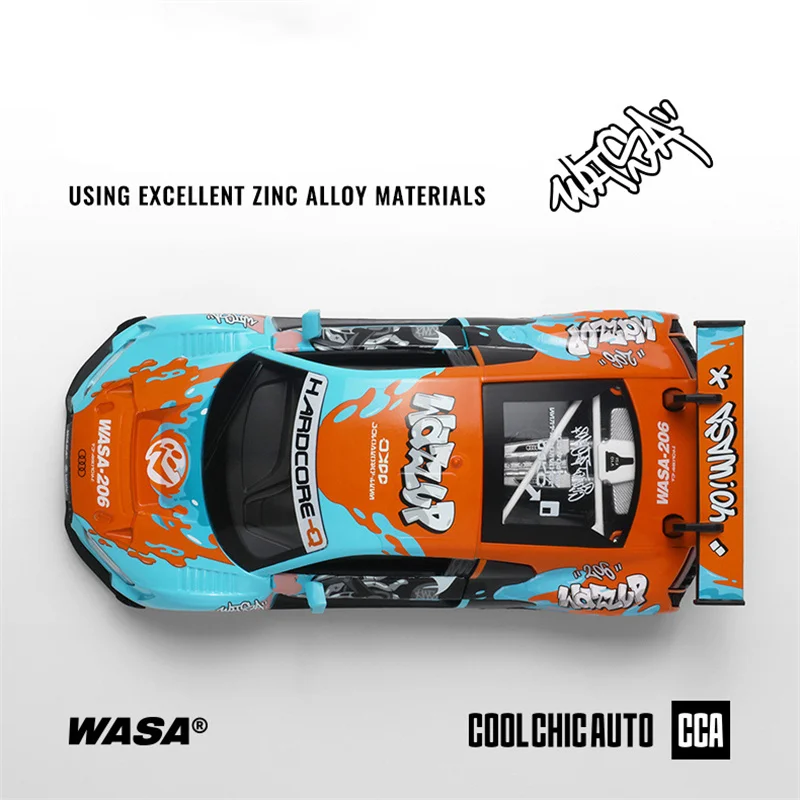 WASA Joint Edition 1:24 BMW M4 GT3 AUDI R8 LMS Легкосплавная модель спортивного автомобиля Литье под