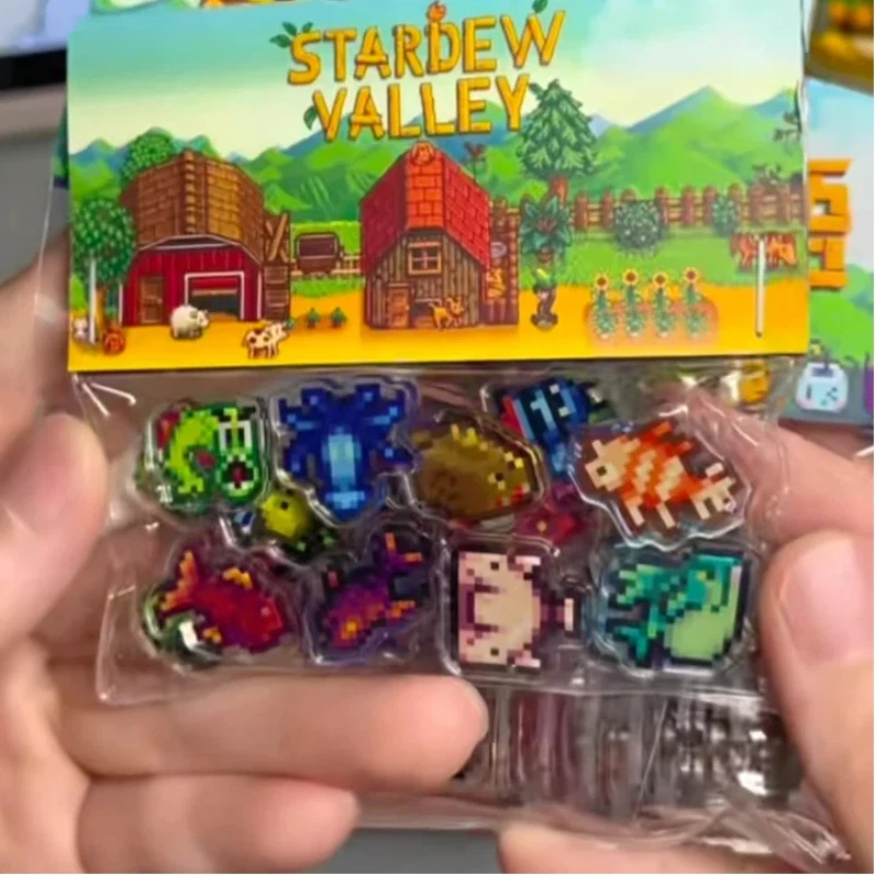 Магниты на холодильник Stardew Valley 100 Pixel Food, акриловые мягкие магнитные наклейки для декора рюкзака, креативный подарок, фоновый декор (art.: 3920dbdec3489) - 3920dbdec3489