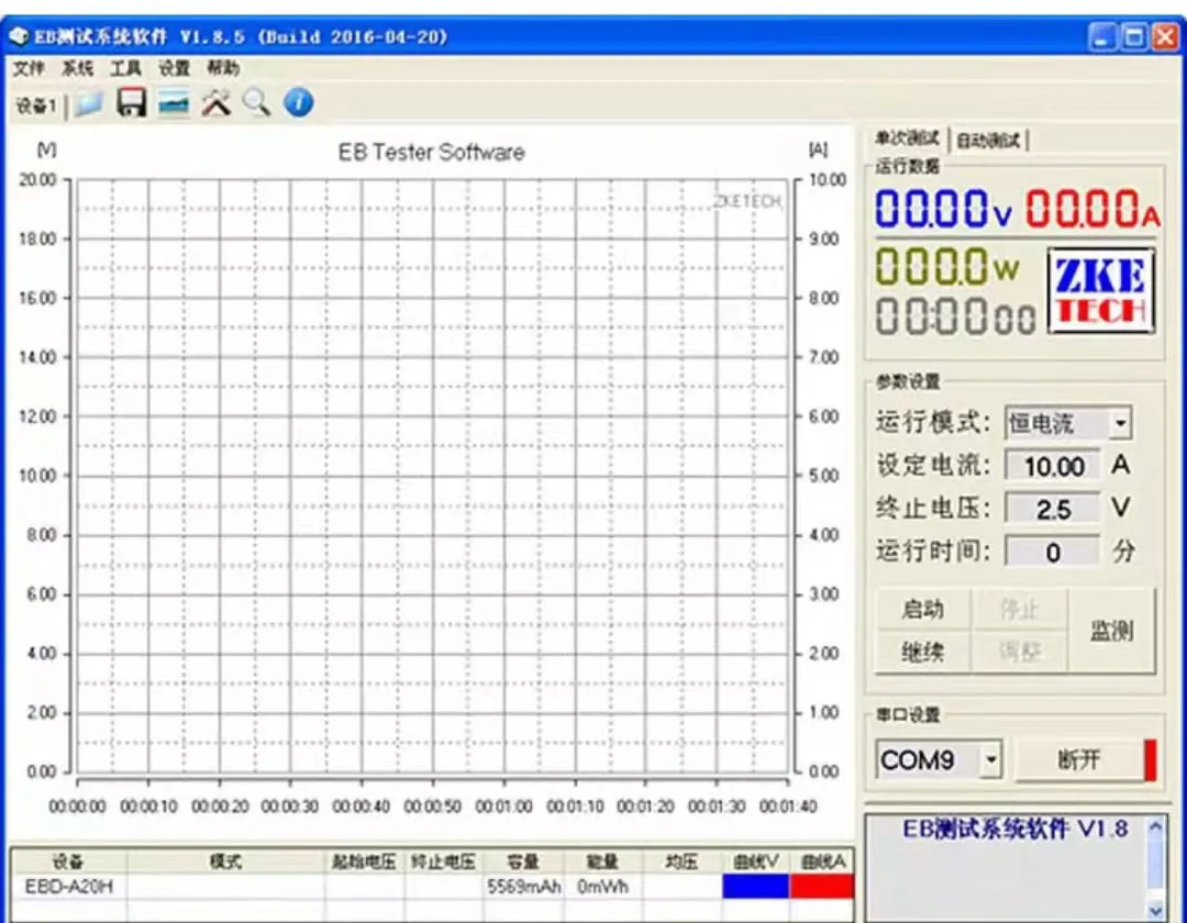 Zketech EBC-A20 5A Zke Tech Зарядное устройство 20А, разрядник 85Вт, анализатор емкости литиевых аккумуляторов (art.: 3920dc2e288cf) - 3920dc2e288cf