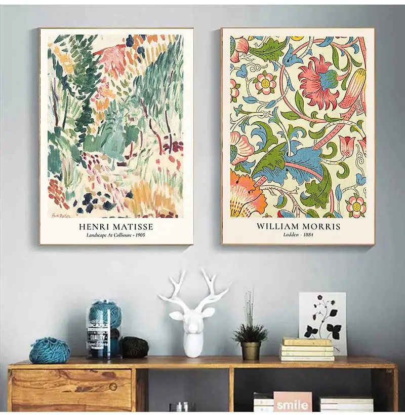 Настенная картина Ван Гога из серии Звездные вазы винтажная Картина на холсте с