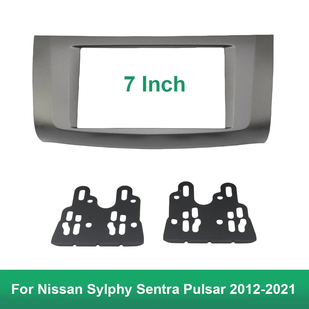 7-дюймовая Автомобильная аудиопанель радиорамка комплект приборной панели для