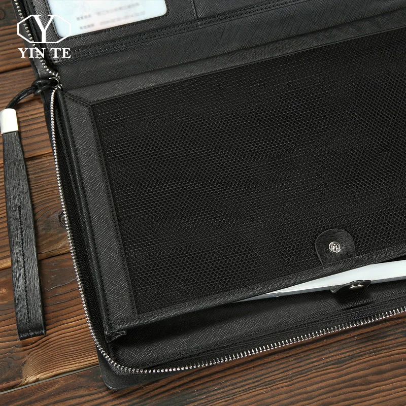 Мужская сумка-клатч YINTE мужская сумка-портфель для документов формата А4 деловая
