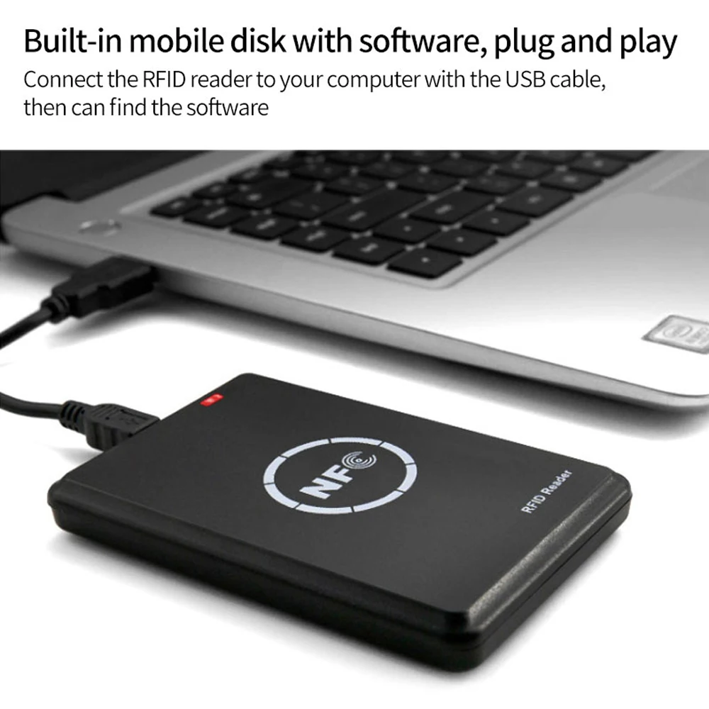 

Дубликатор RFID-считывателя, NFC-считыватель, программатор смарт-карт, декодер карт доступа, записываемая карта T5577 UID-брелок, USB Rfid Wri