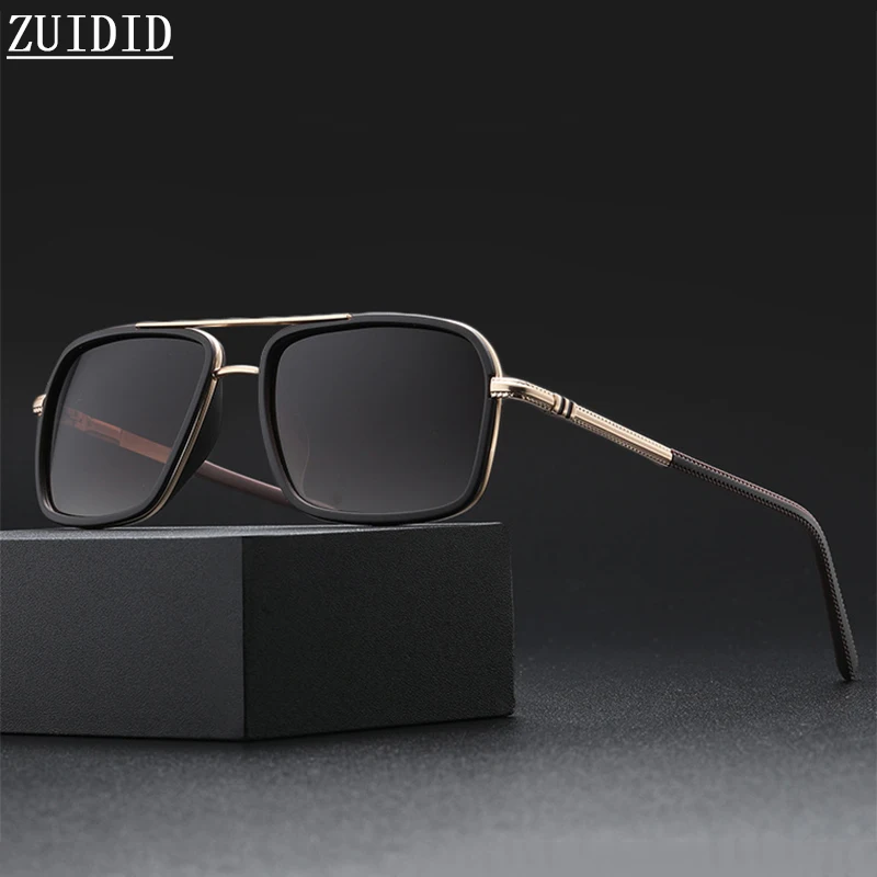 

New Trending Sunglasses For Men Polarized Vintage Fashion Glasses Retro Square Sonnenbrille Lunette De Soleil Homme Gafas De Sol