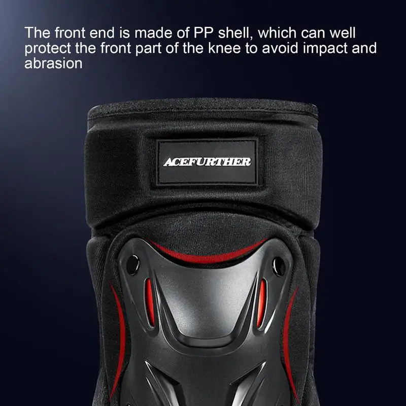 

Anti Fall Motorcycle Knee Pads Armor Protective Guard Off Road Racing Crashproof Windproof Breathable Black Protector Rodilleras