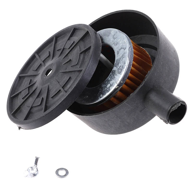 

20mm Black Plastic Male Threaded Exhaust Noise Muffler Air Filter Silencer Compressor For the air compressor
