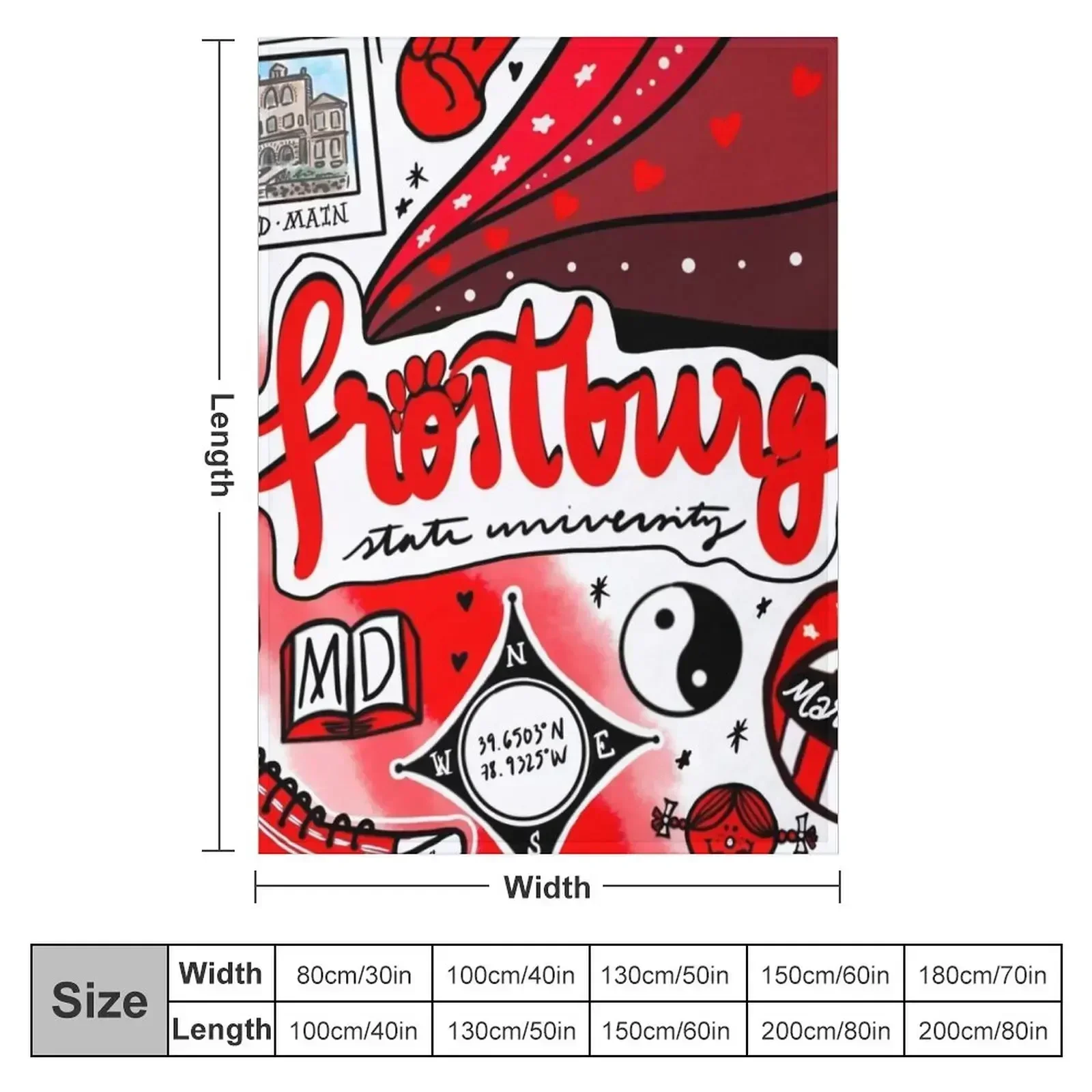 Фланелевое одеяло Frost(y)burg