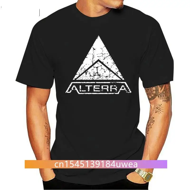 Men tshirt ALTERRA subnautica white logo   Subnautica   T Shirt women T-Shirt tees top