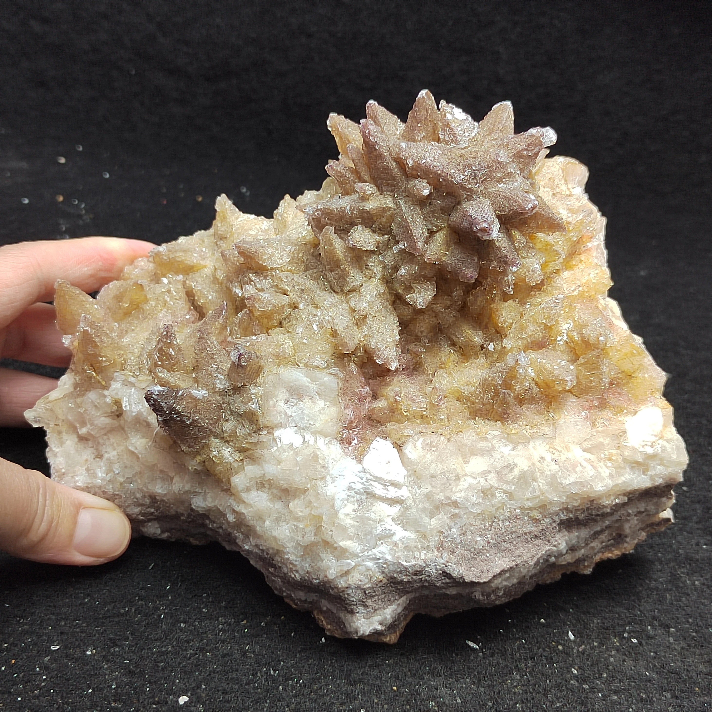 

100% натуральный ангидрит иттрий флюорит кальцит минеральный кристалл образец, редкая коллекция обучения