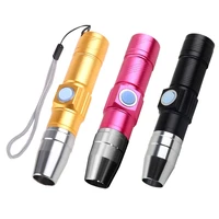365nm ultraviolet mini uv led flashlight rechargeable versatile and waterproof for pets urine and stains household gift