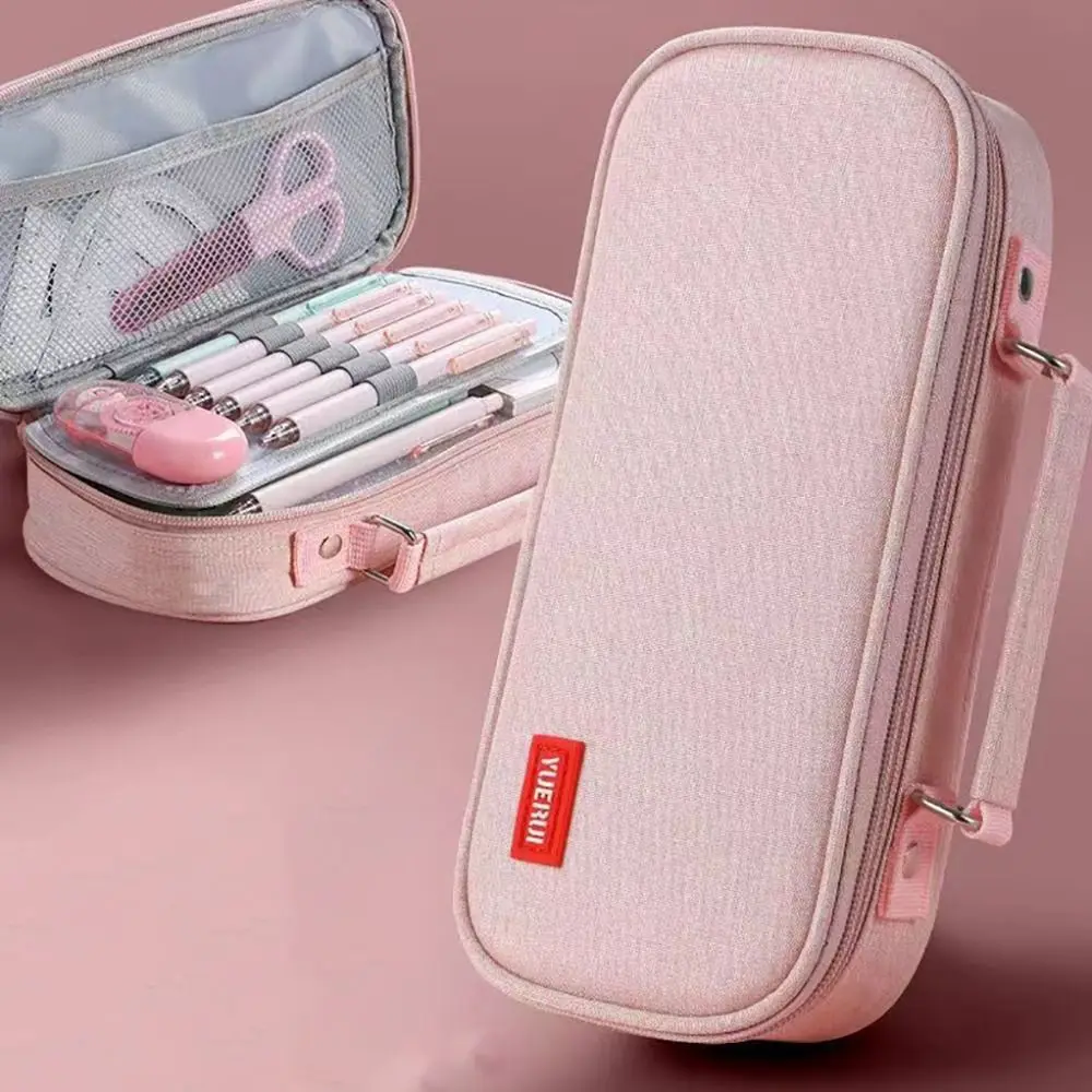 

Large Capacity Pencil Case 5 Layers School Supplies Pen Pouch Multi-functional Stationery Organizer Student School
