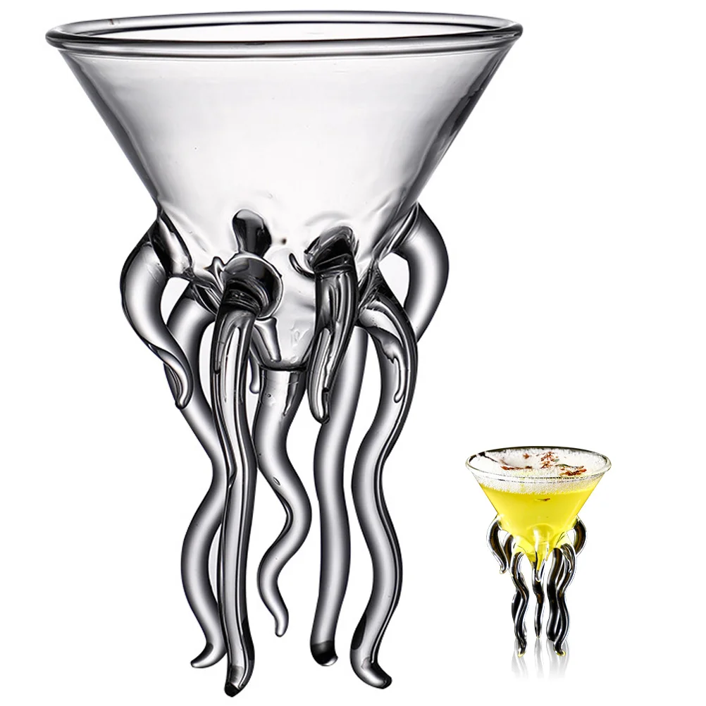 

Cocktail Simple Glass Drinking Cup Octopus Cocktail Drinking Cup