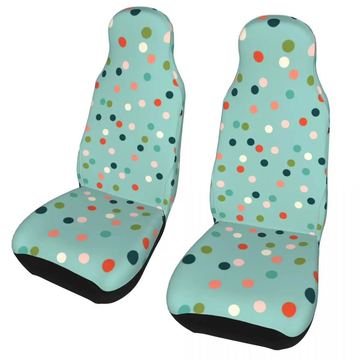 

Polka Dot Universal Car Seat Cover Protector Interior Accessories Suitable For All Kinds Models Auto Seat Cover Fabric Hunting