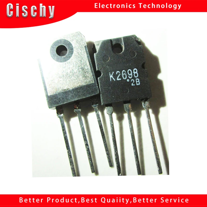 5 шт. 2SK2698 K2698 TO-3P 15A500V MOS полевой эффект транзистор новый оригинальный |