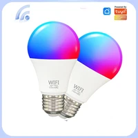 15w e27 wifi smart light bulb rgb dimmable led light smart lamp support tuya smart life yandex alice alexa google home