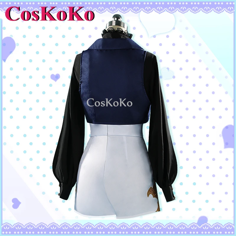 【На заказ】CosKoKo Machita Chima Косплей Аниме VTuber NIJISANJI Костюм Милая Униформа Хэллоуин