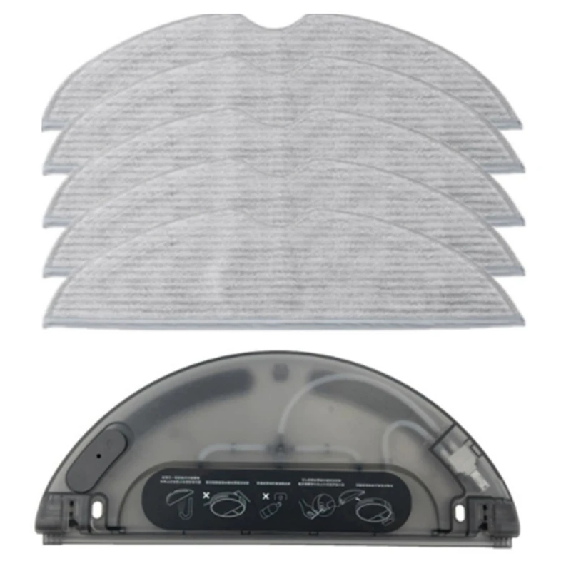 

For Xiaomi Mijia 1T Water Tank Vacuum Cleaner Accessories Household Handheld Washable Cloth Mop Pro Robot Spare Parts