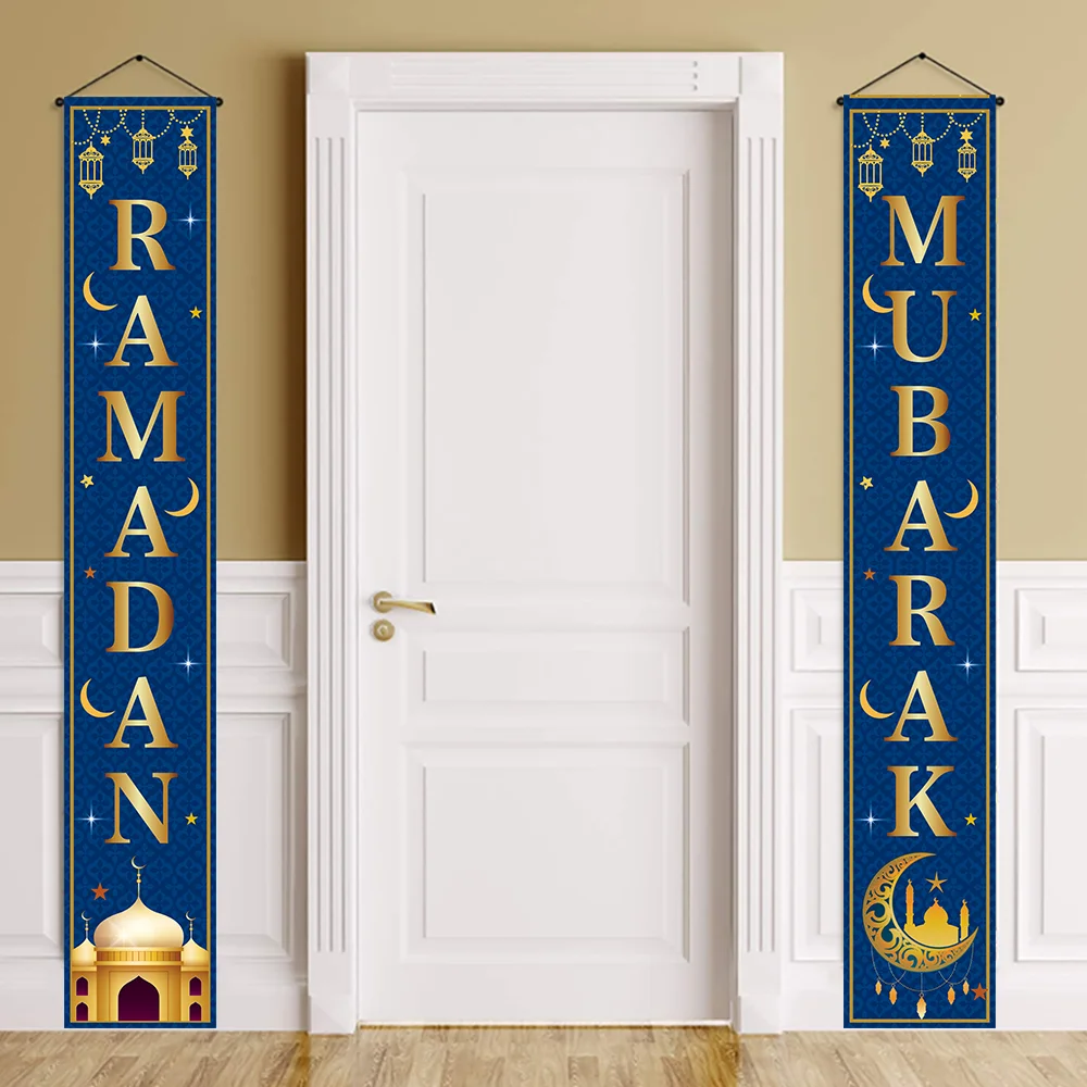 Eid Mubarak Deco украшения на Рамадан внешняя занавеска вечерние نة مضاmoon Star 180-30