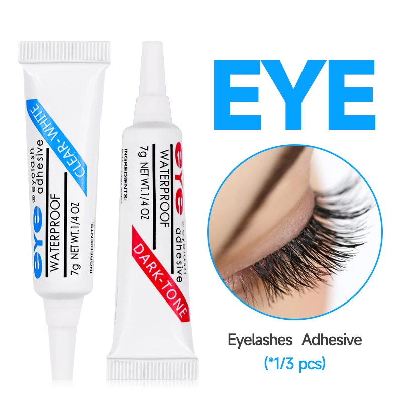 Eye Lash Glue Grafting False Eyelashes Make-up Tools Cosmetic Adhesive Transparent White Dark Black Professional Eyelash Glue