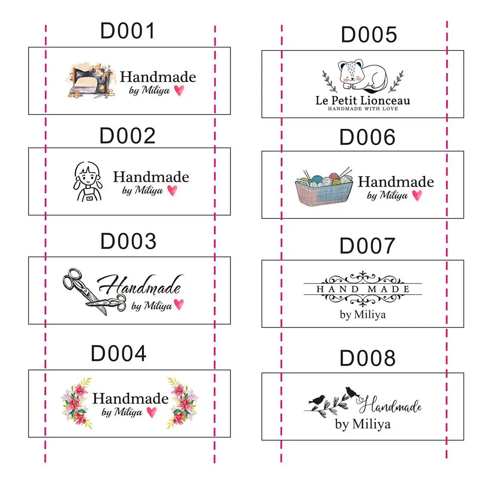 Фото Бесплатная доставка, хлопковая этикетка под заказ/напечатанная этикетка на одежду под заказ/ярлык с логотипом/ярлык на воротник/ярлыки руч... №5