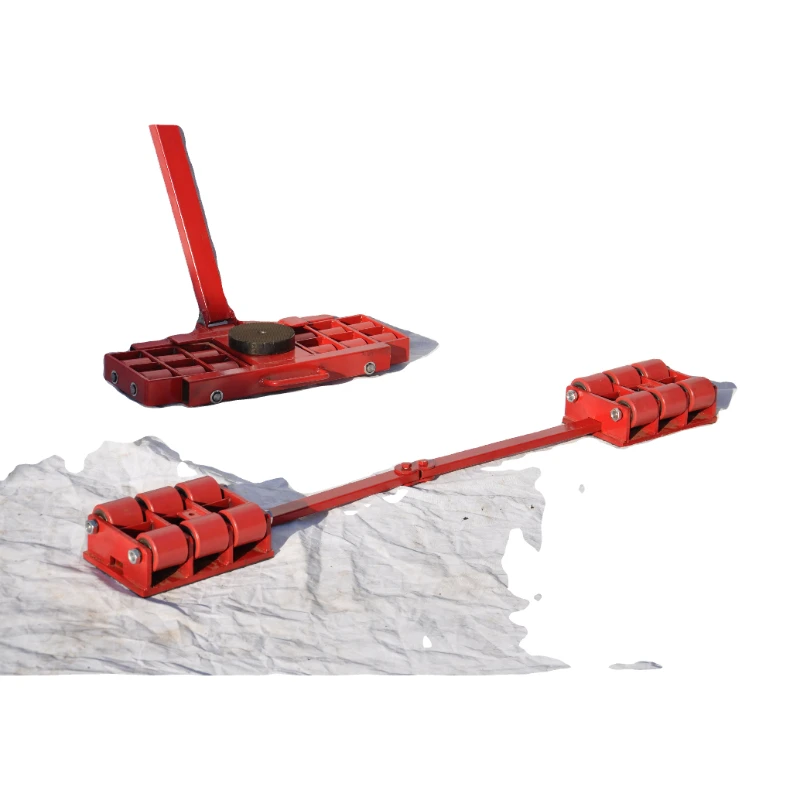 

FOR supper heavy duty rotating round platform Cargo Trolley Roller Skid for Machinery Moving heavy object moving equipment