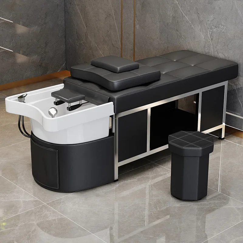 Профессиональное парикмахерское кресло массаж головы красота укладка шампунь