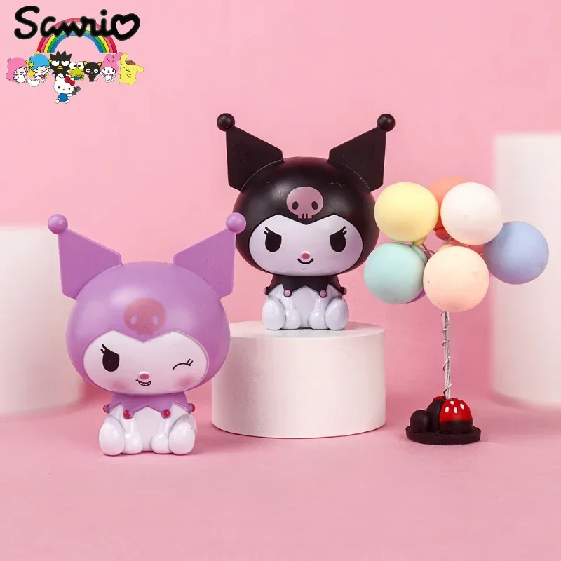 Sanrio серии Big Head Tamagotchi Dog Pacha Melody Kuromi клубника медведь крутой Пингвин украшение