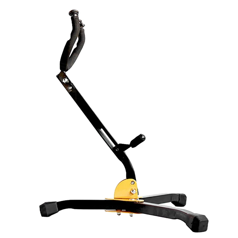 

Saxophone Stand Folding Alto and Tenor Sax Stand Portable Triangle Base Saxophone Accessories Saxophone Display Stand
