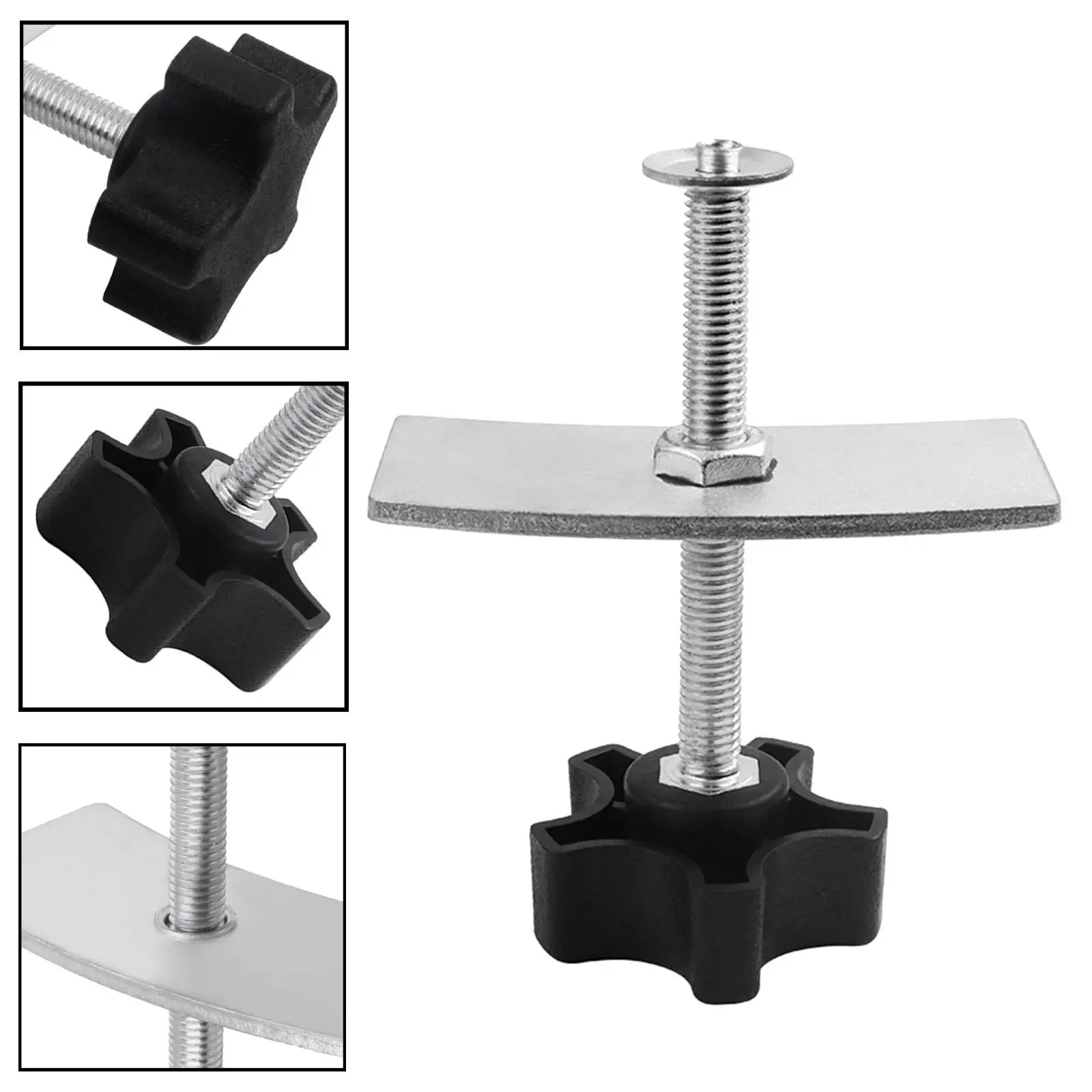 Инструмент для разбрасывания тормозных колодок с затяжной ручкой поршневой
