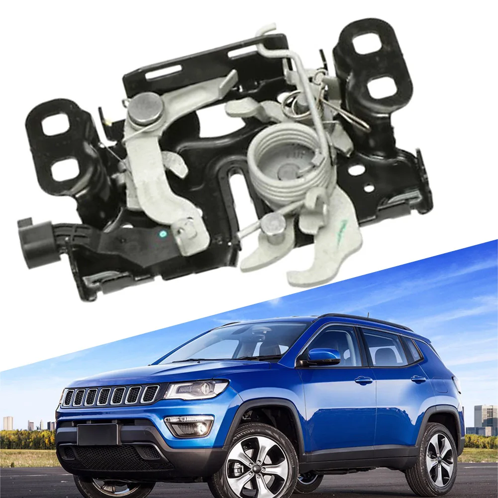 Замок защелки переднего капота автомобиля OEM для Jeep Compass 2017 2018 2019 2020 68280607 AC/ 68280608